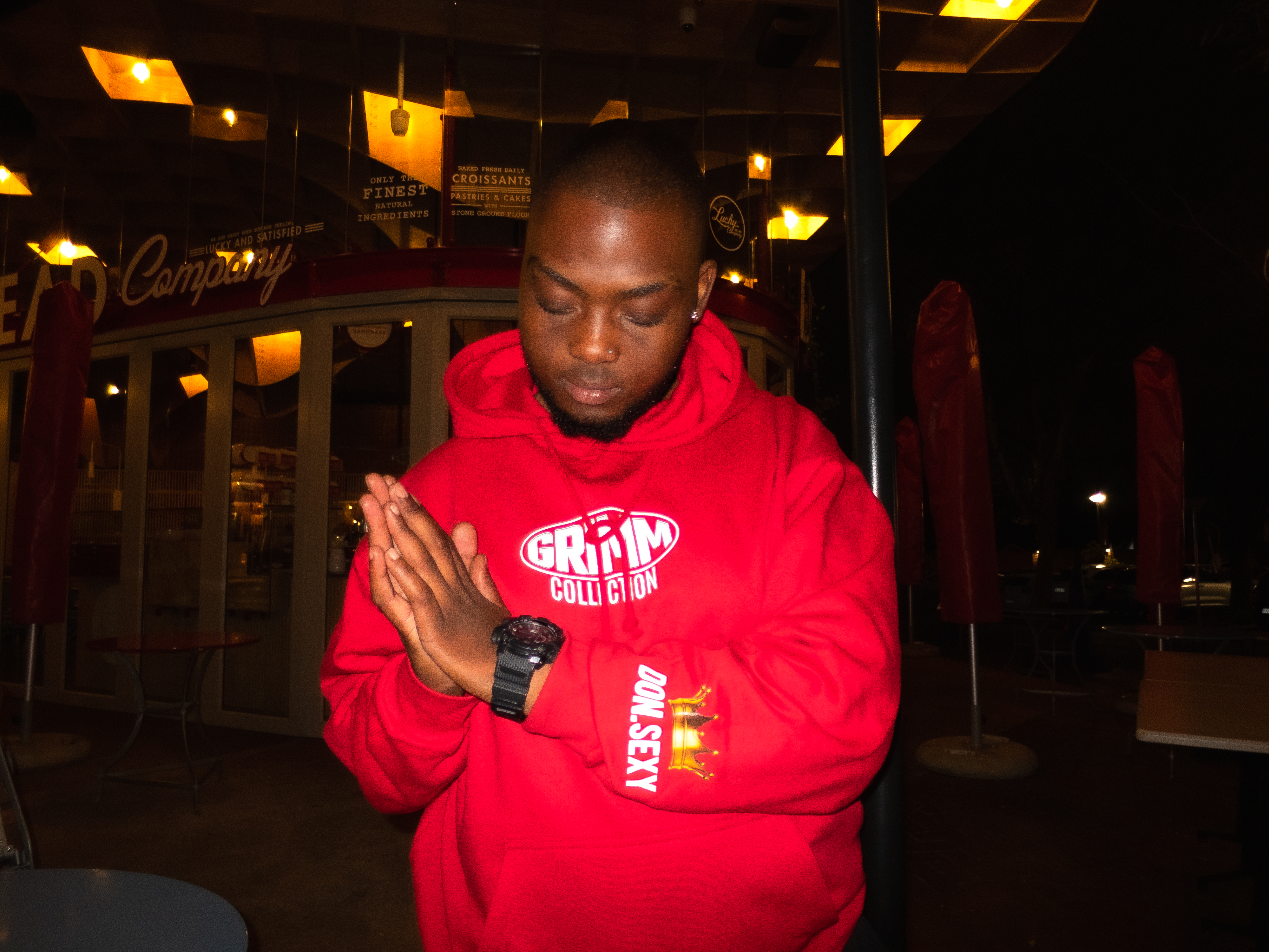 GRIMM red hoodie